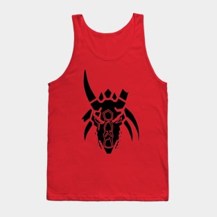 Black Dragon Skull Tank Top